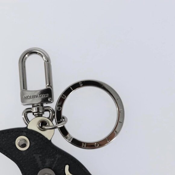 LOUIS VUITTON Monogram Eclipse Porte Cles LV Rat Key Holder - Picture 4 of 10